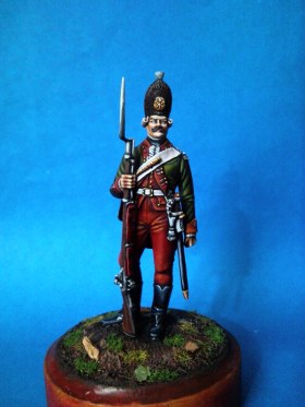 Гренадёр Санкт-Петербургского легиона 1770 г.