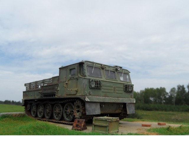 Средний артиллерийский тягач АТС-59Г