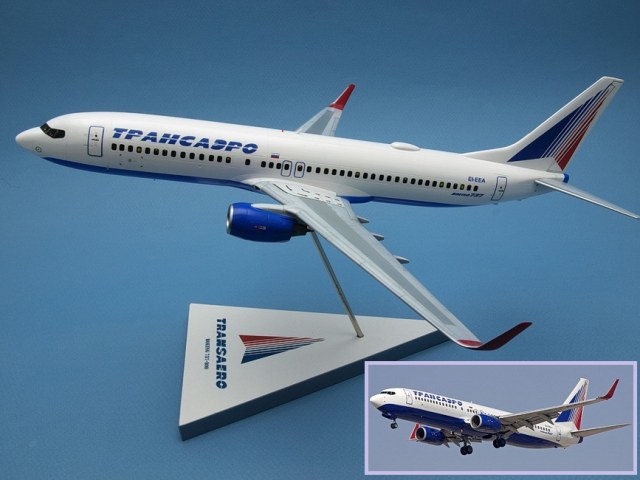 B-738 "Трансаэро". "Hasegawa" 1/144