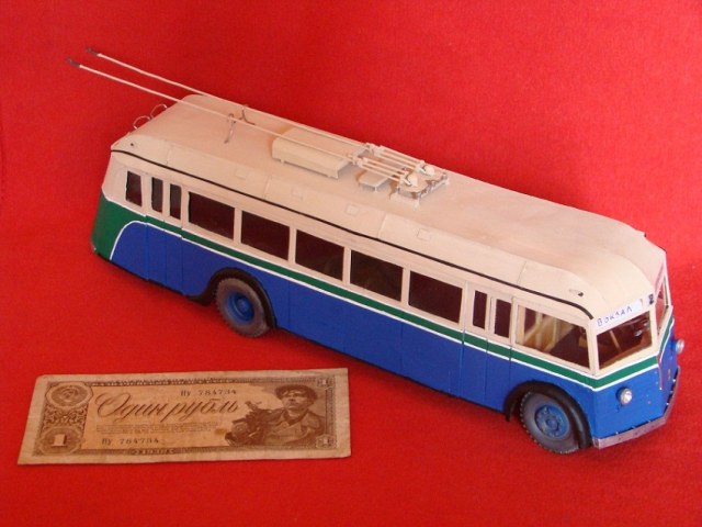 Троллейбус ЯТБ-1. Ростов-на-Дону. 1939 год.