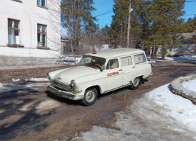 ГАЗ-22Д "Волга",Скорая помощь.