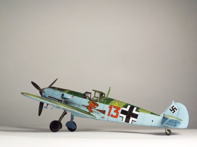 Bf 109 E-1 (Пилот Feldwebel Kurt Ubben)
