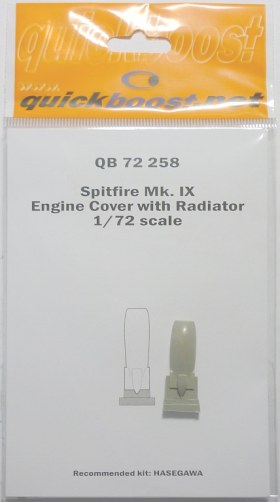 Spitfire Mk. IX Engine Cover with Radiator