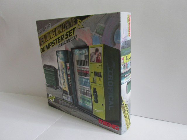 Vending Machine & Dumpster Set