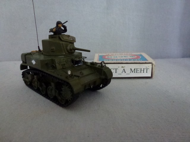 М3 "Сюарт" с клепанной восьмигранной башней      1/72