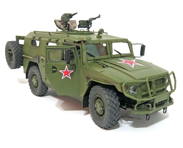 Российский бронеавтомобиль ГАЗ-233014 "Тигр"