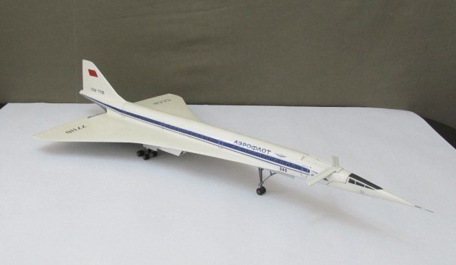 Ту-144. СССР-77110  Серийная версия.