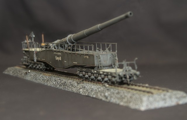 Орудие German 280mm K5(E) Railway Gun Leopold