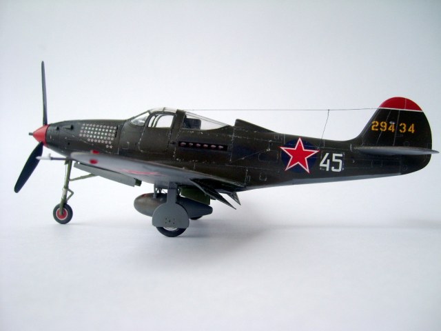 Airacobra P-39N капитана Клубова А.Ф.