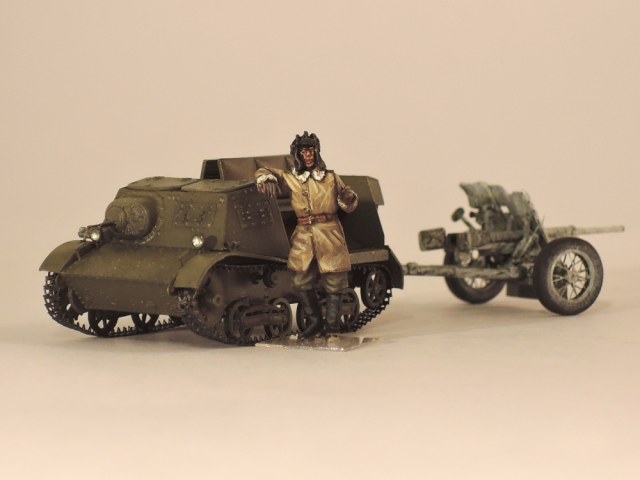 Т-20 Комсомолец с пушкой 53-К 45мм