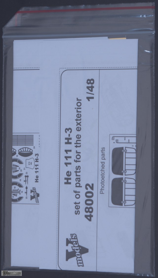 48002 Экстерьер He-111 H-3