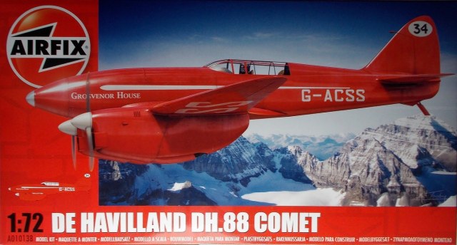 De Havilland DH.88 Comet  Airfix 1/72