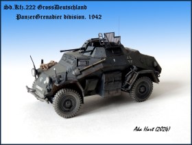 Sd.Kfz.222 German Leichter Panzerspahwagen