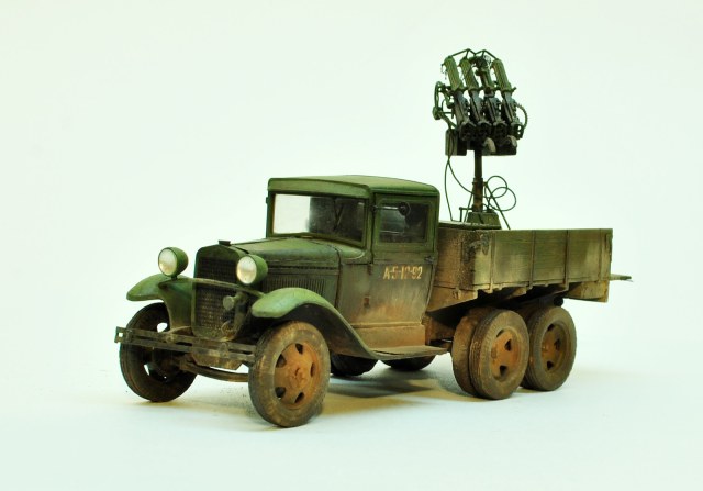 Газ - ААА с зенитной установкой М - 4