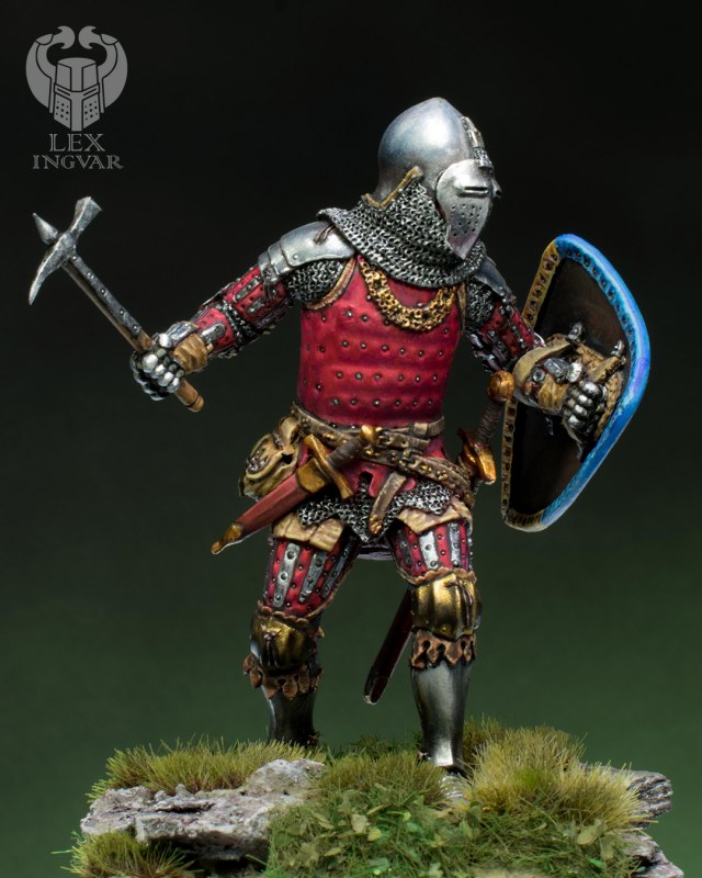 Германский рыцарь из рода Гогенштейнов, втор. пол. XIV в.