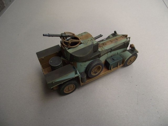 Rolls Royce Armoured Car 1920 with Sand Tyres