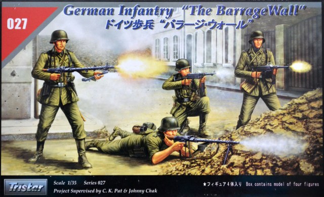 German Infantry "The Barrage Wall"