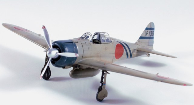 A6M2 Палубный Истребитель Тип 0 модель 21