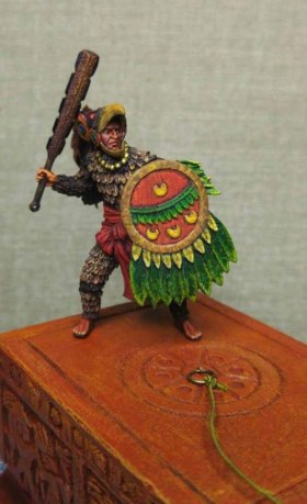 Ацтекский воин - орел, XIV-XVI века