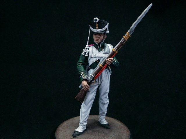 Рядовой Каспийского морского батальона. Россия, 1812-13 года