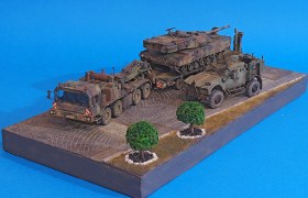 Мини-диорамка "Где-то в городе..."