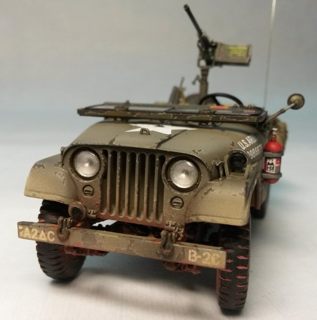 Джип  M38A1. Вьетнам.