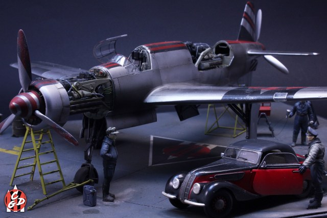 Обслуживание гоночной "Стрелы", 1/48