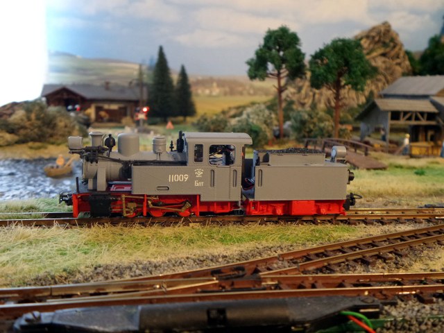 Паровоз УЖД HF-110-09. Колея 750мм.