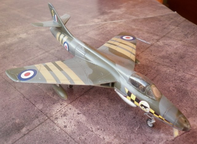 Hawker Hunter F.Mk5,34Sqn RAF,Кипр,1956