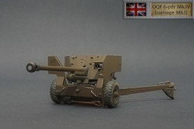 Британская 57-мм противотанковая пушка Ordnance QF 6-pdr Mk.IV на лафете Mk.I