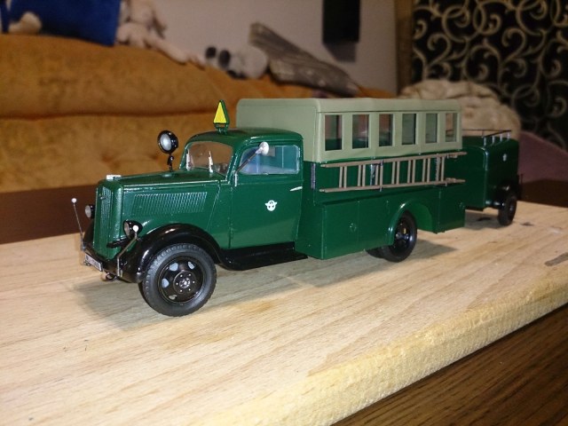 WWII German light Fire Truck тур 2.5-32 KzS 8