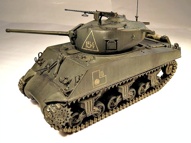 M4A2 (76)W  SHERMAN  "RED ARMY"