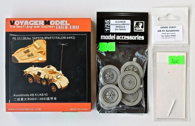 Набор дополнений к Autoblinda AB 41-43.