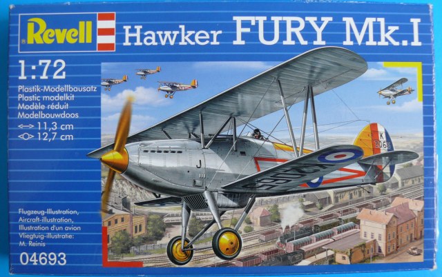 Hawker Fury Mk I   1/72  Revell