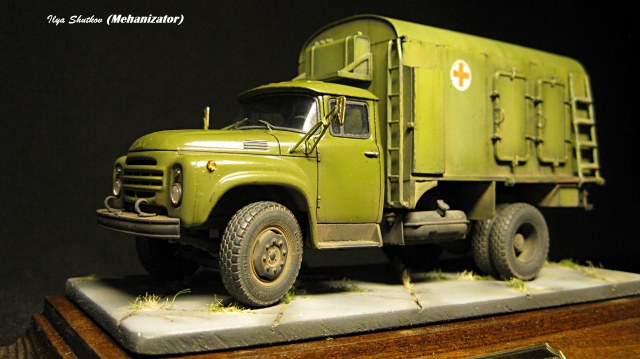 Дезинфекционно-душевой автомобиль на базе ЗИЛ-130 (ДДА-2)