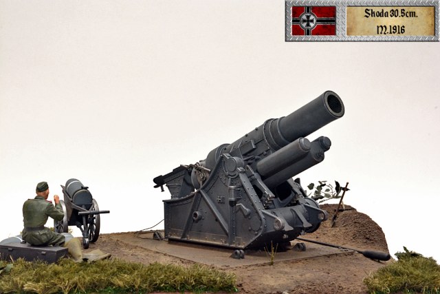 Осадная гаубица Skoda 30.5cm M.1916