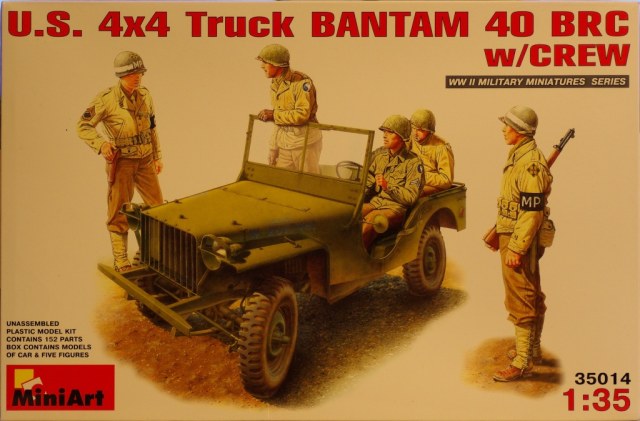 U.S. 4x4 truck bantam 40 brc w/crew