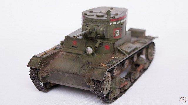Советский легкий танк Т-26 (1:35)