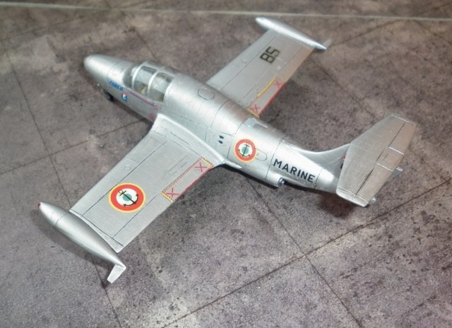 Morane-Saulnier MS 760 Paris,French NAVY,Landivisiau