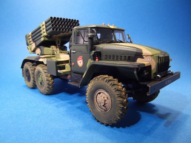 БМ-21 на шасси УРАЛ-4320