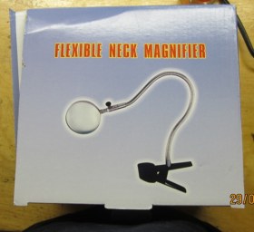 Лупа на прищепке