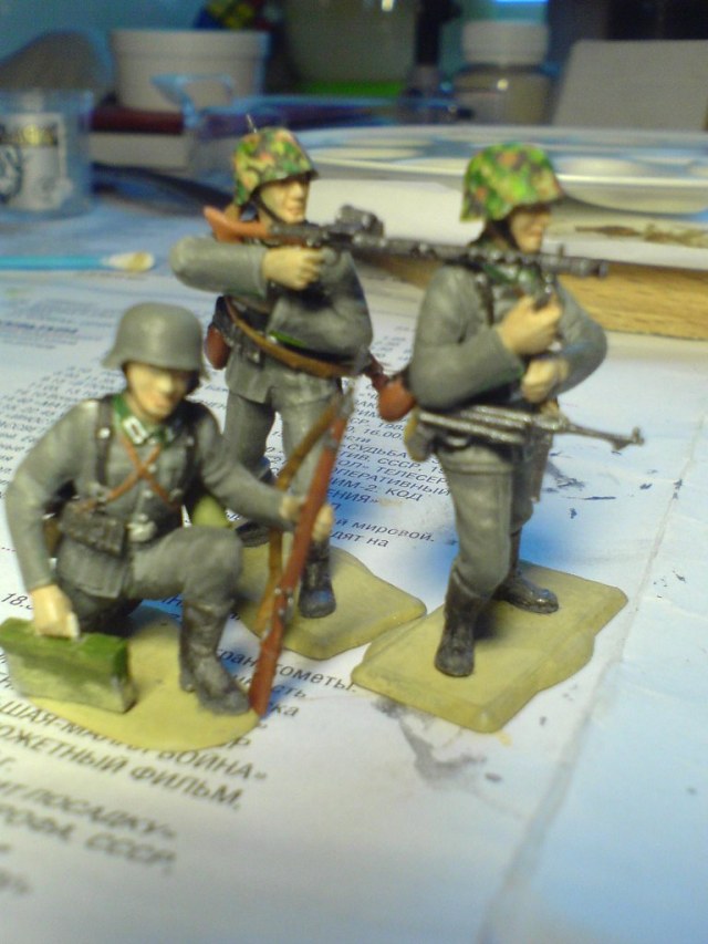 Немецкие пулемётчики