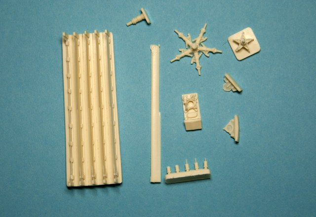 rotor and blade set MD500 resin