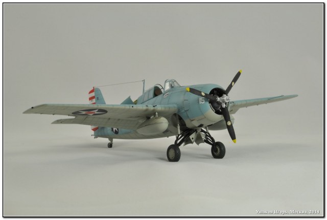 Grumman F4F-3 (Late) Wildcat, 1/48