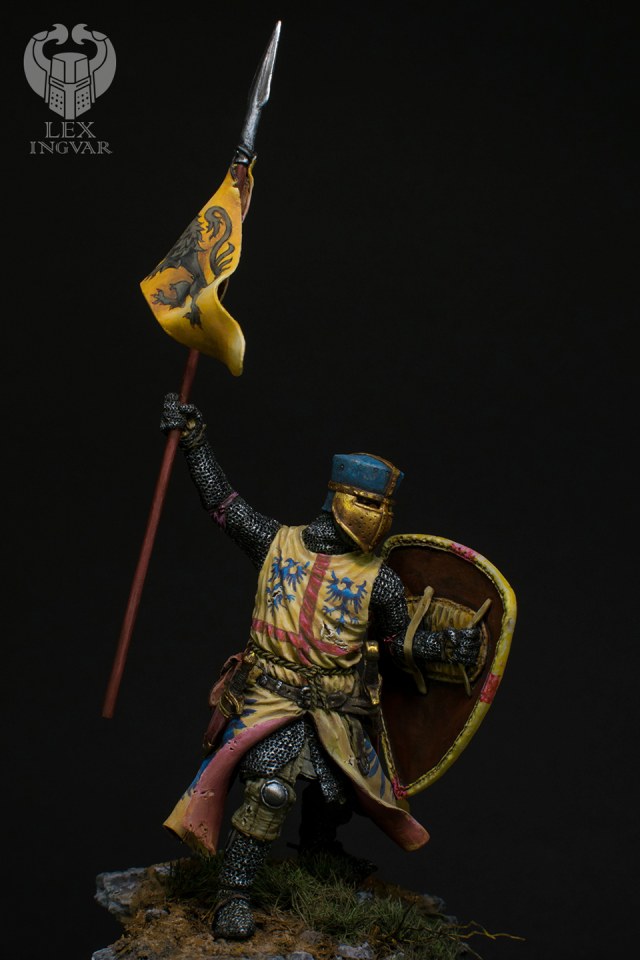 Мэттью II де Монморанси в битве при Бувине, 27 июля 1214 г.