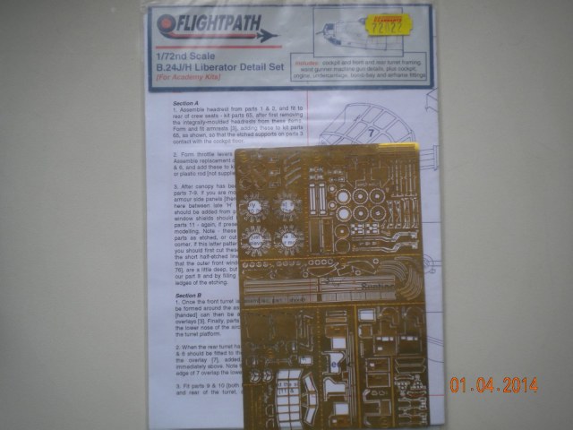 B-24J/H Liberator Detail Set
