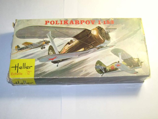 И-153 "ЧАЙКА"   HELLER 1/72