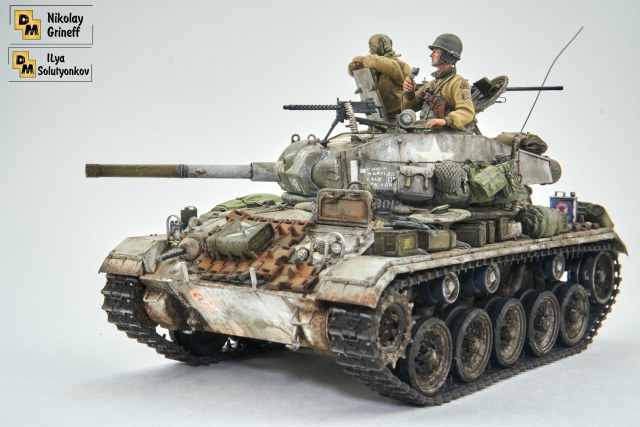 M24 Chaffee, 36th Armored Battalion, 8th Armored Division, 1945