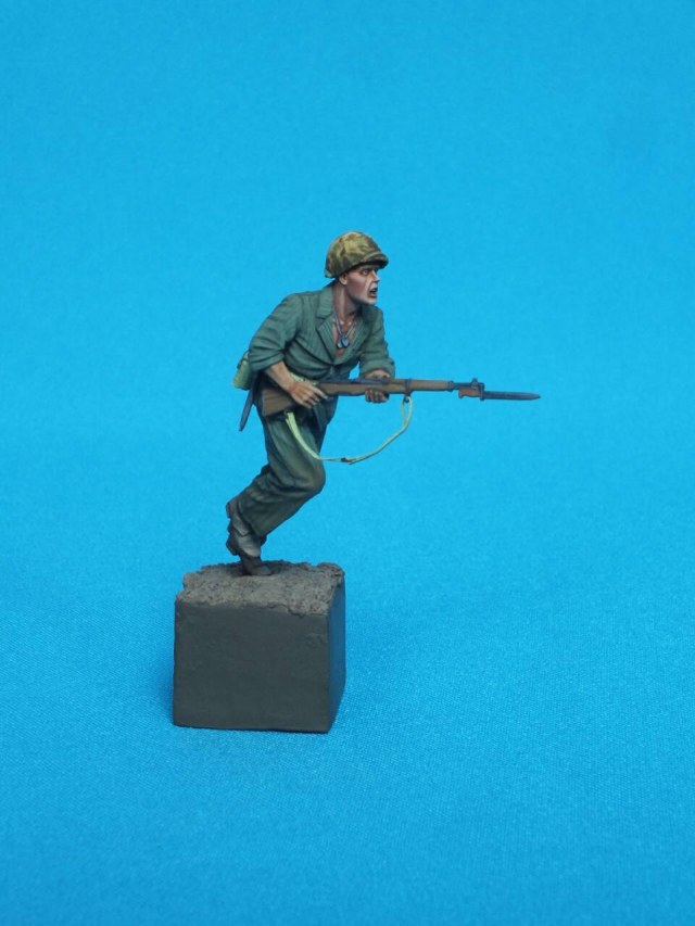 Морской пехотинец США на Тихоокеанский ТВД.