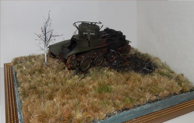 Подбитый БТ-5